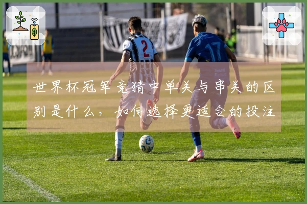 世界杯冠军竞猜中单关与串关的区别是什么，如何选择更适合的投注方式？