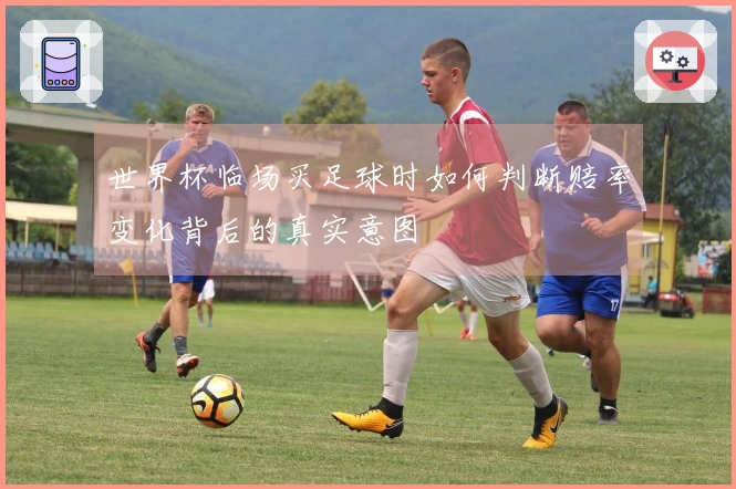 世界杯临场买足球时如何判断赔率变化背后的真实意图