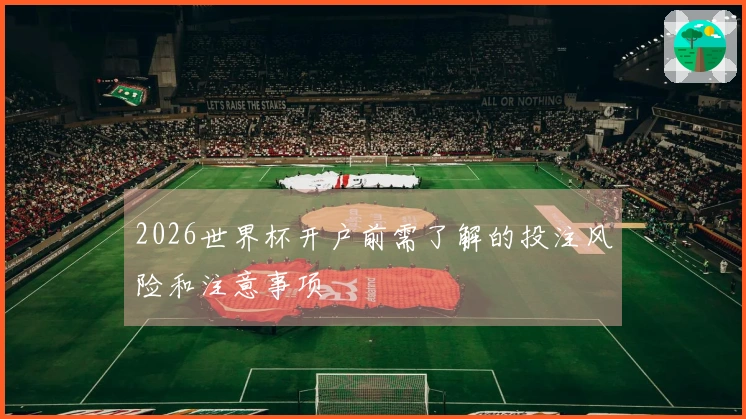 2026世界杯开户前需了解的投注风险和注意事项