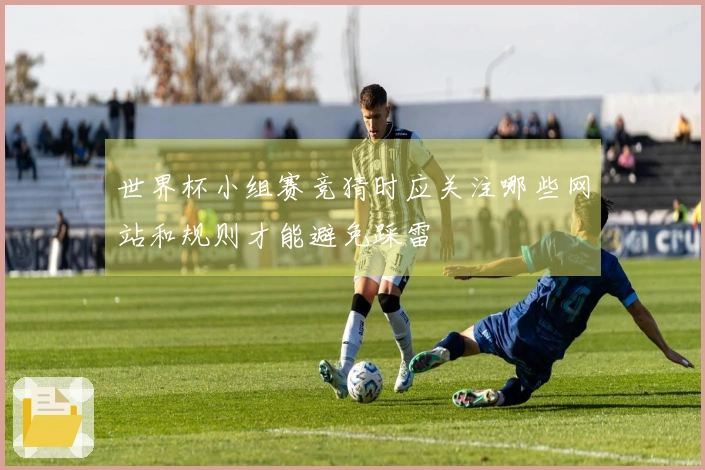 世界杯小组赛竞猜时应关注哪些网站和规则才能避免踩雷